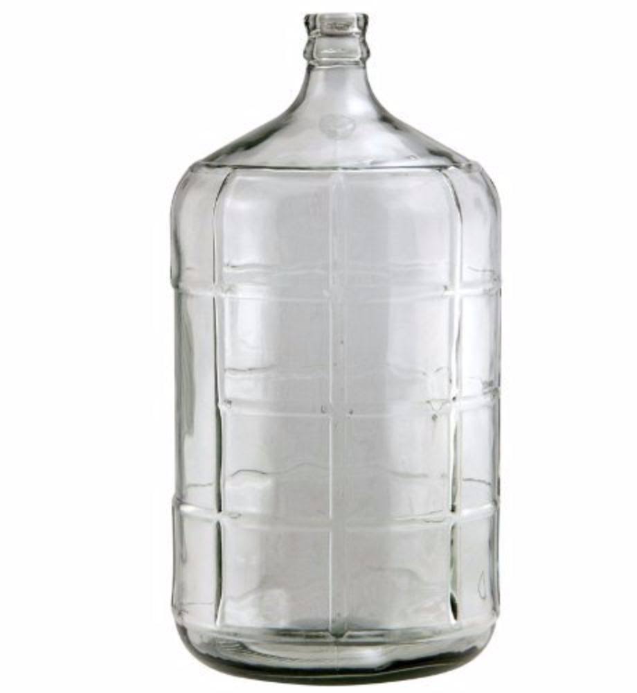 6 Gallon Clear Glass Carboy P655