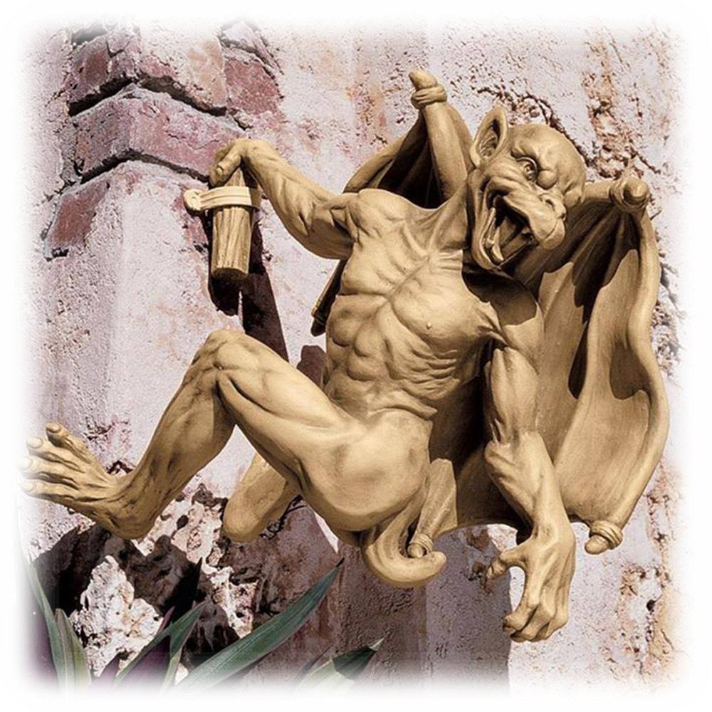 Climbing Gothic Gargoyle Statue R5773