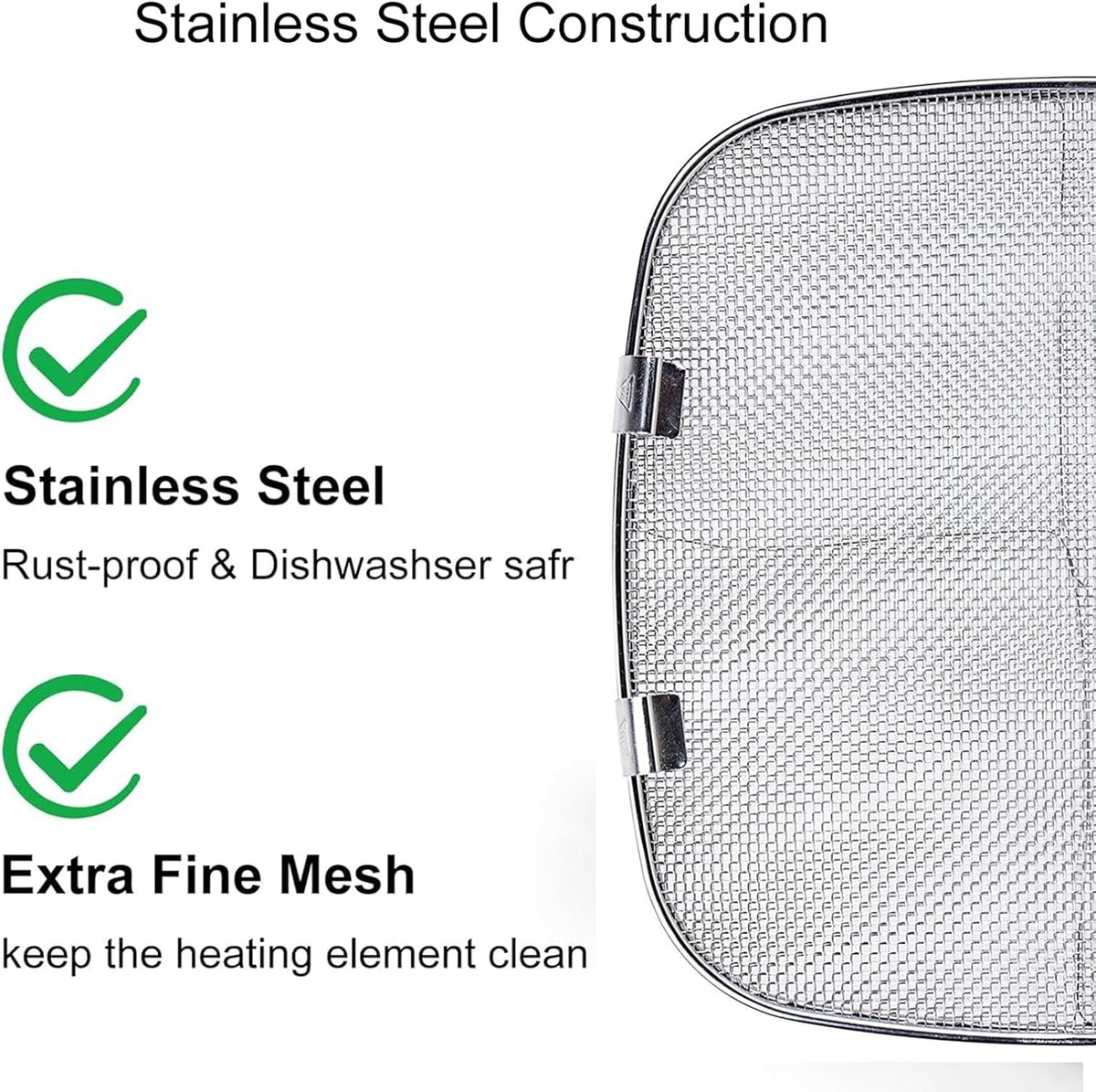 2 Pack Stainless Steel Splatter Shield Z97994