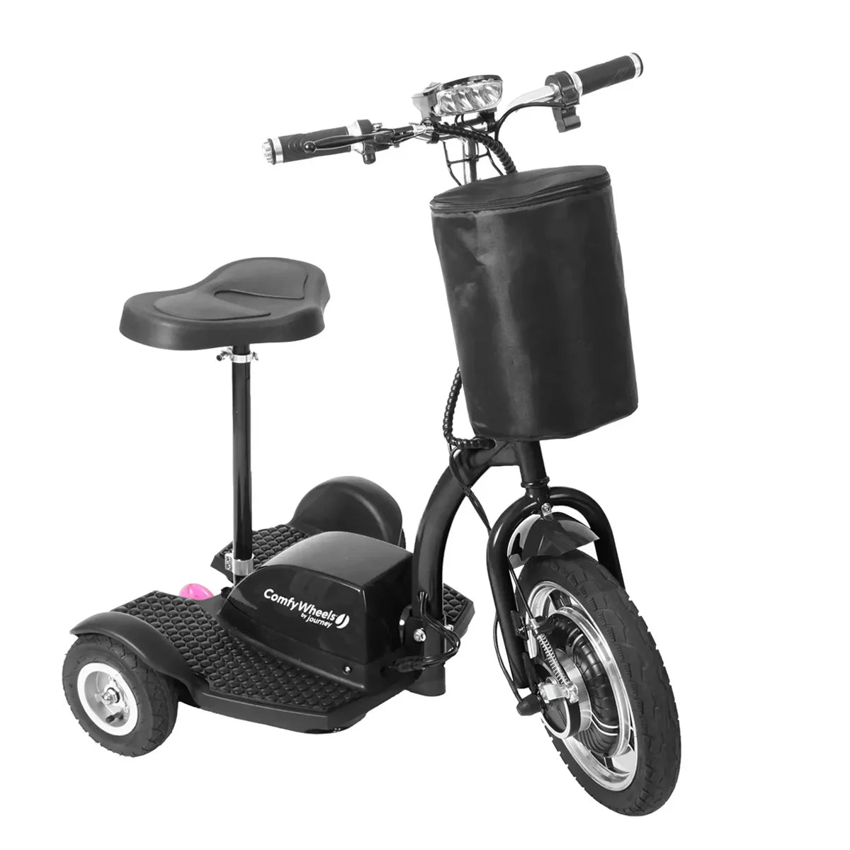 Black 3 Wheel Scooter T384020