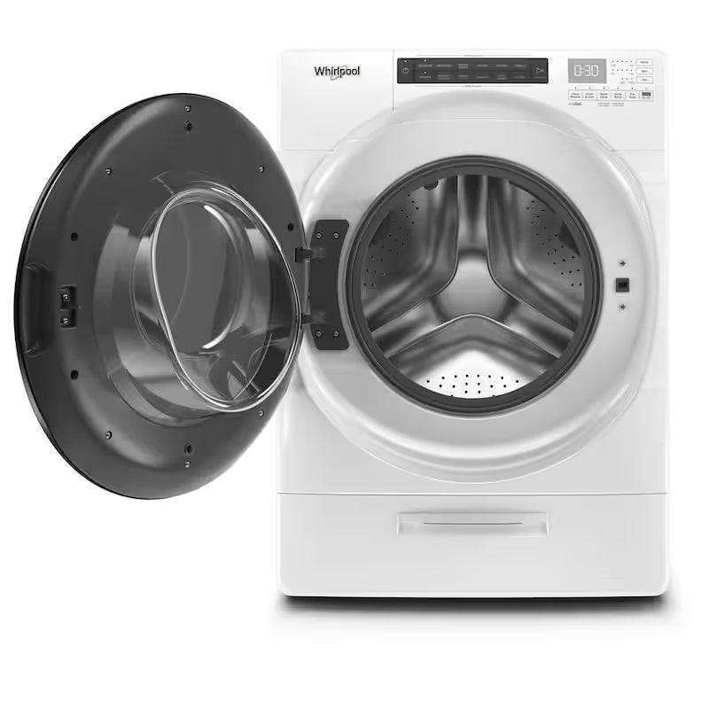 White Stackable Front Load Washing Machine Q744