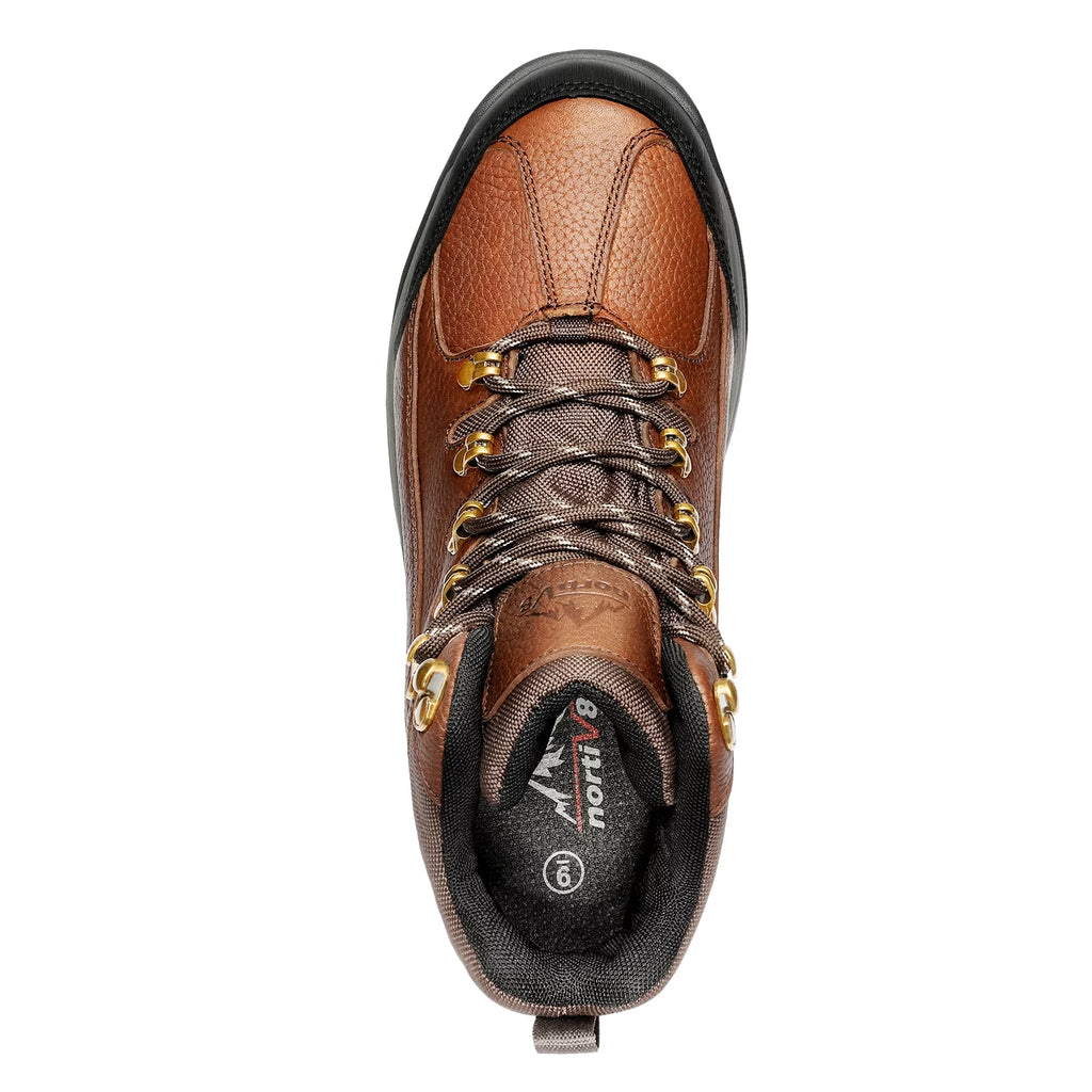 Men's Mid Ankle Leather Waterproof Hiking Boots O386