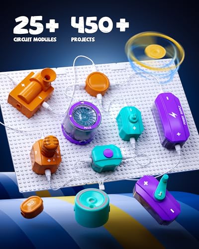 Science Kits for Kids Age 5-7 8-12, 450 Projects, 45 Circuit Parts I62501