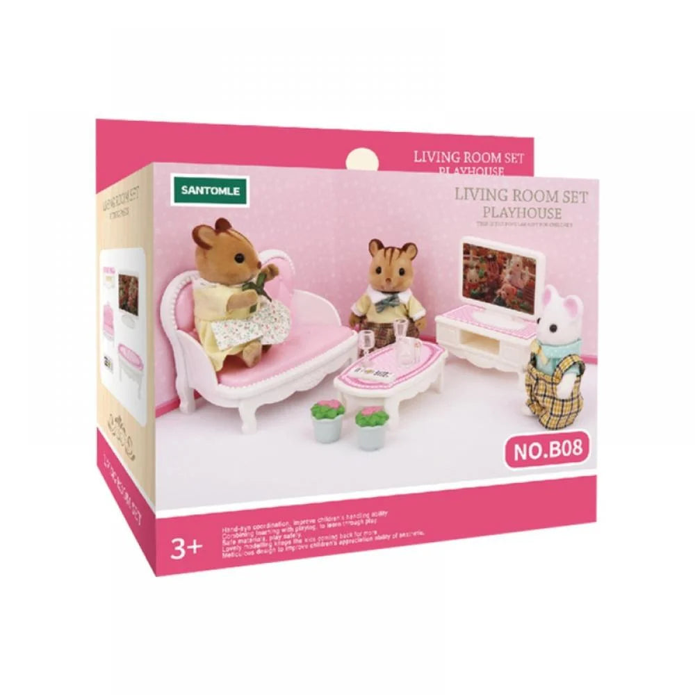 Dollhouse Miniature Furniture Toys Set W554086