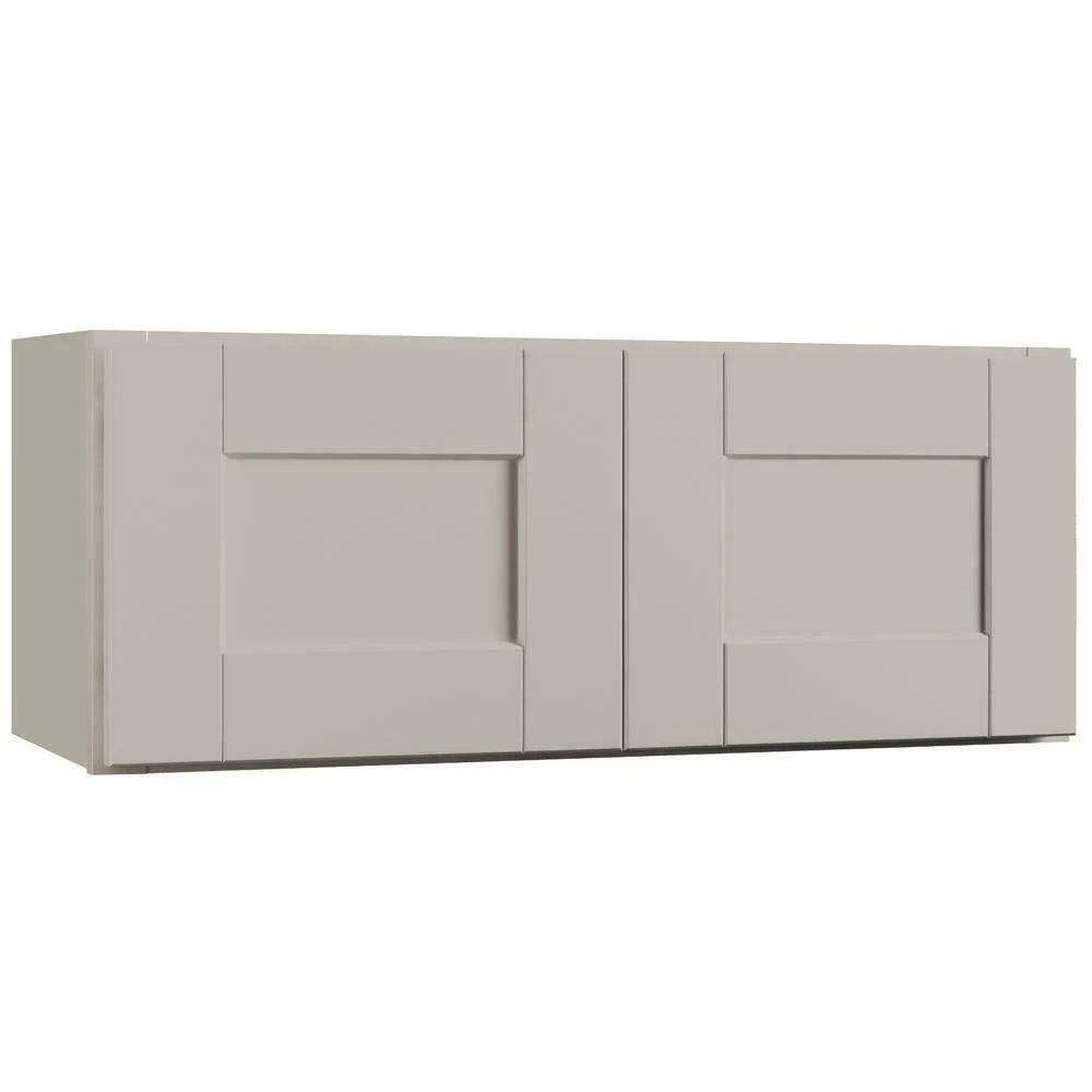 Dove Gray Wall Bridge Kitchen Cabinet H4670