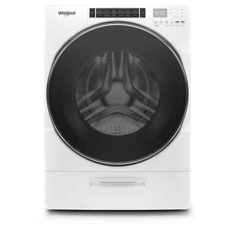 White Stackable Front Load Washing Machine Q744