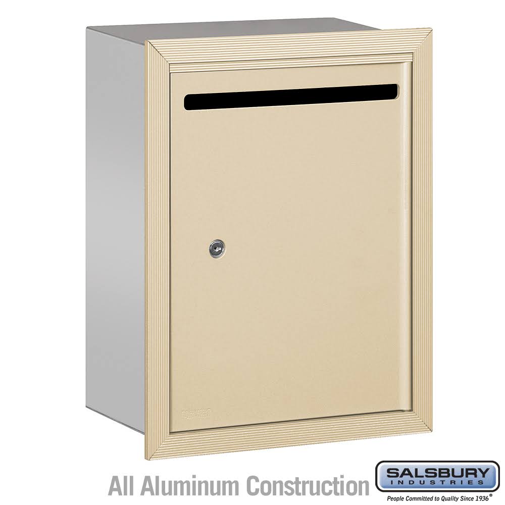 Recessed Mounted Letter Box - Sandstone K12225