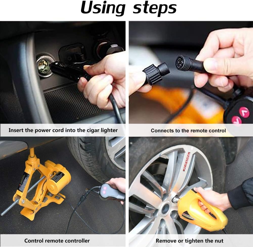 Electric Jack Kit 3 Ton with Electric Impact Wrench P544141