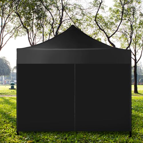 4 Pack 6.56 x 9.84 ft Blue Waterproof Canopy Sidewalls with Zipper Doors X207