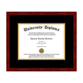Single Diploma Frame with Double Matting E83708