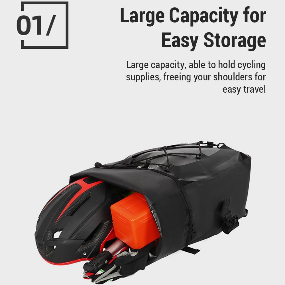 32L Waterproof Bike Pannier Bag I62944