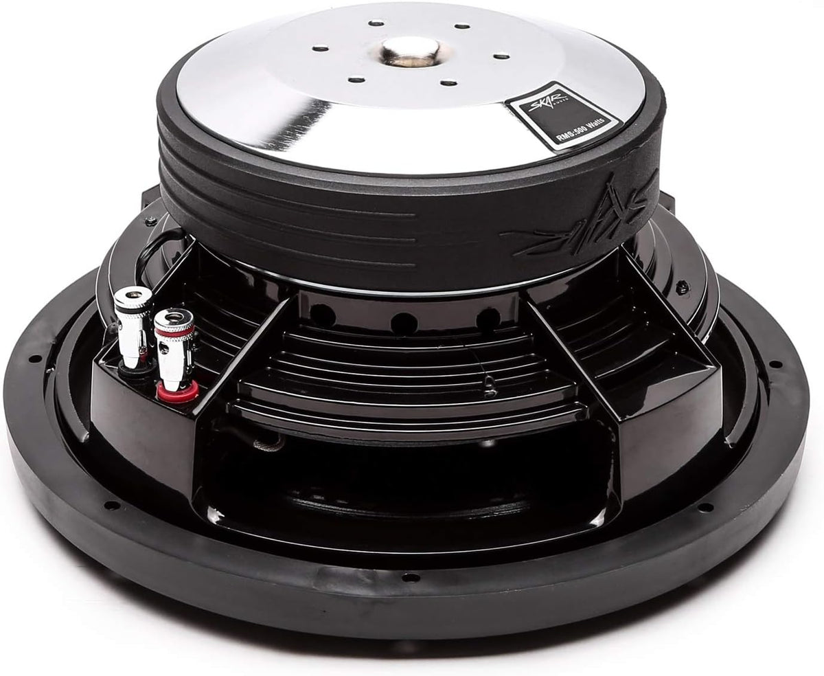 8 600W Dual 2 Ohm Shallow Mount Car Subwoofer A353