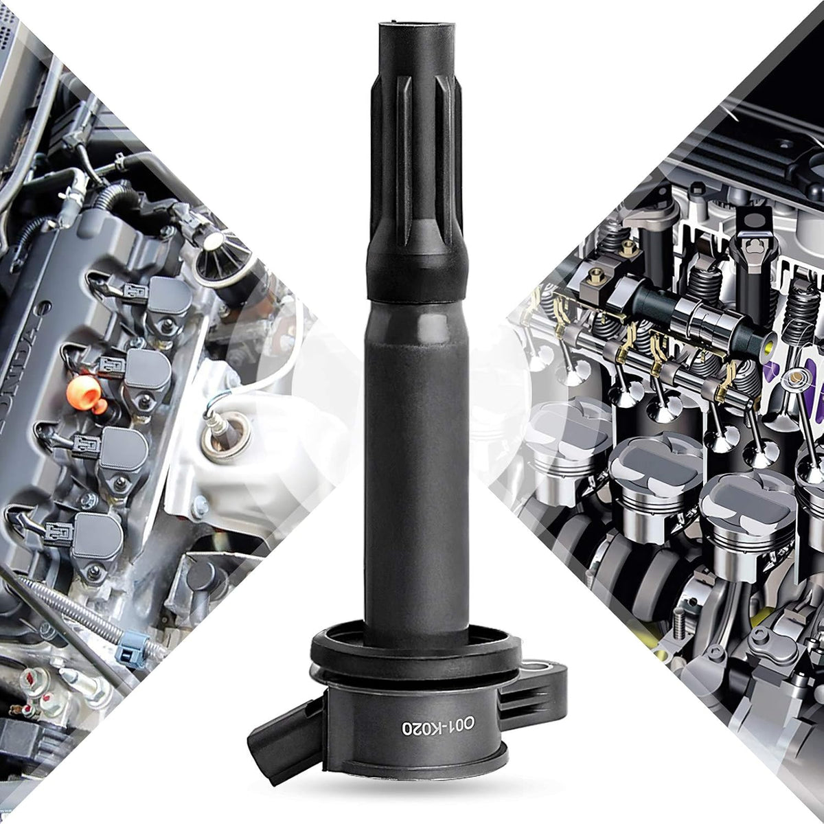Ignition Coils 6-Pack Compatible with 3.0L V6 J697
