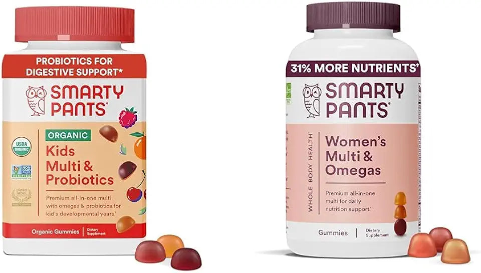Organic Kids Multivitamin Gummies and Women's Multivitamin Gummies Q9288