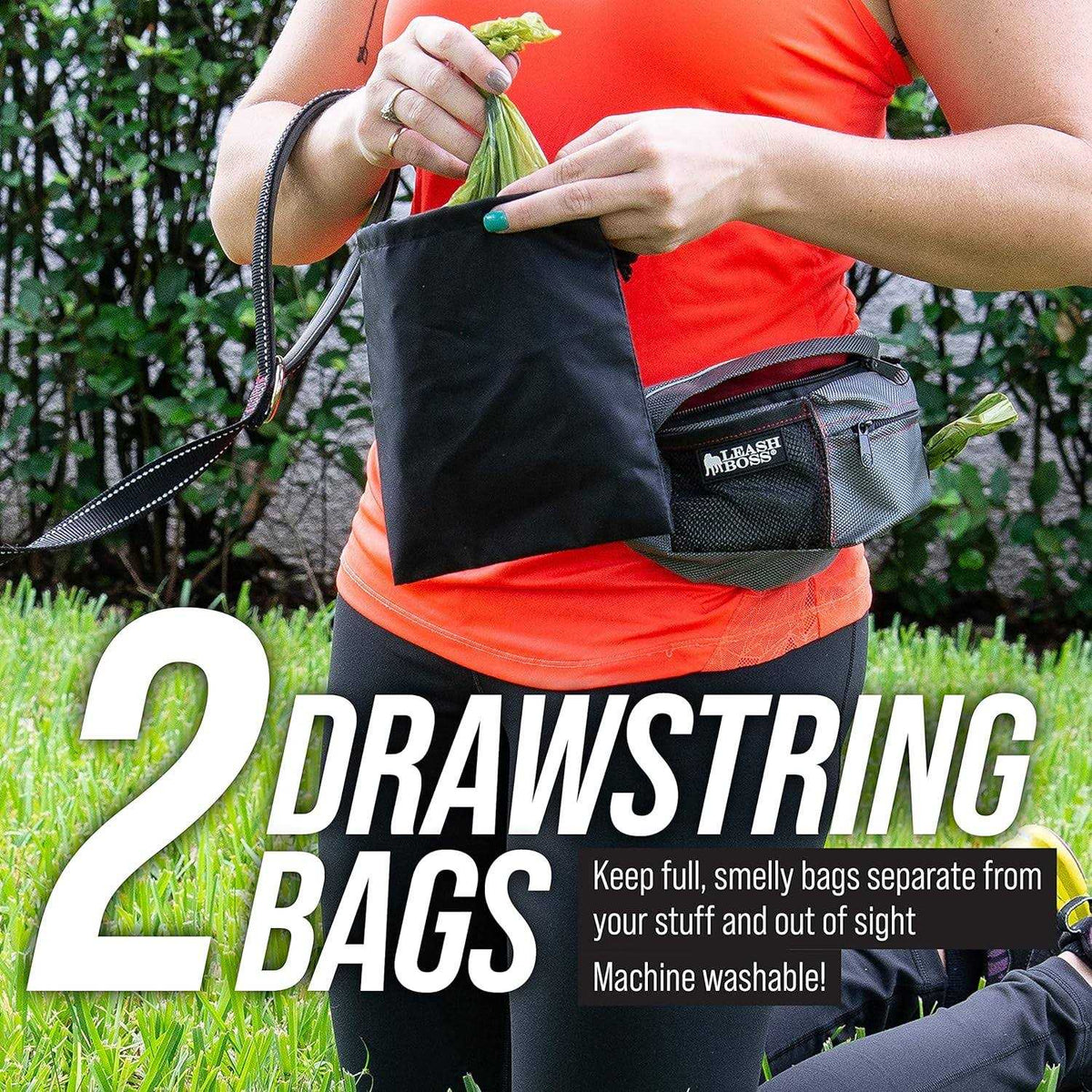 Dog Treat Training Pouch with Waste Bag Dispenser T580