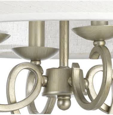 Semi-Flush Convertible Light O96387