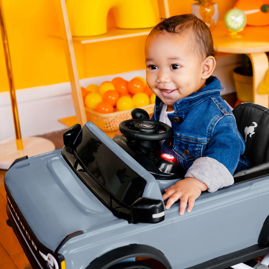 Blue Grey Baby Activity Walker B983914