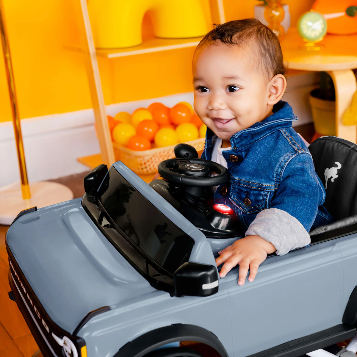 Blue Grey Baby Activity Walker B983914