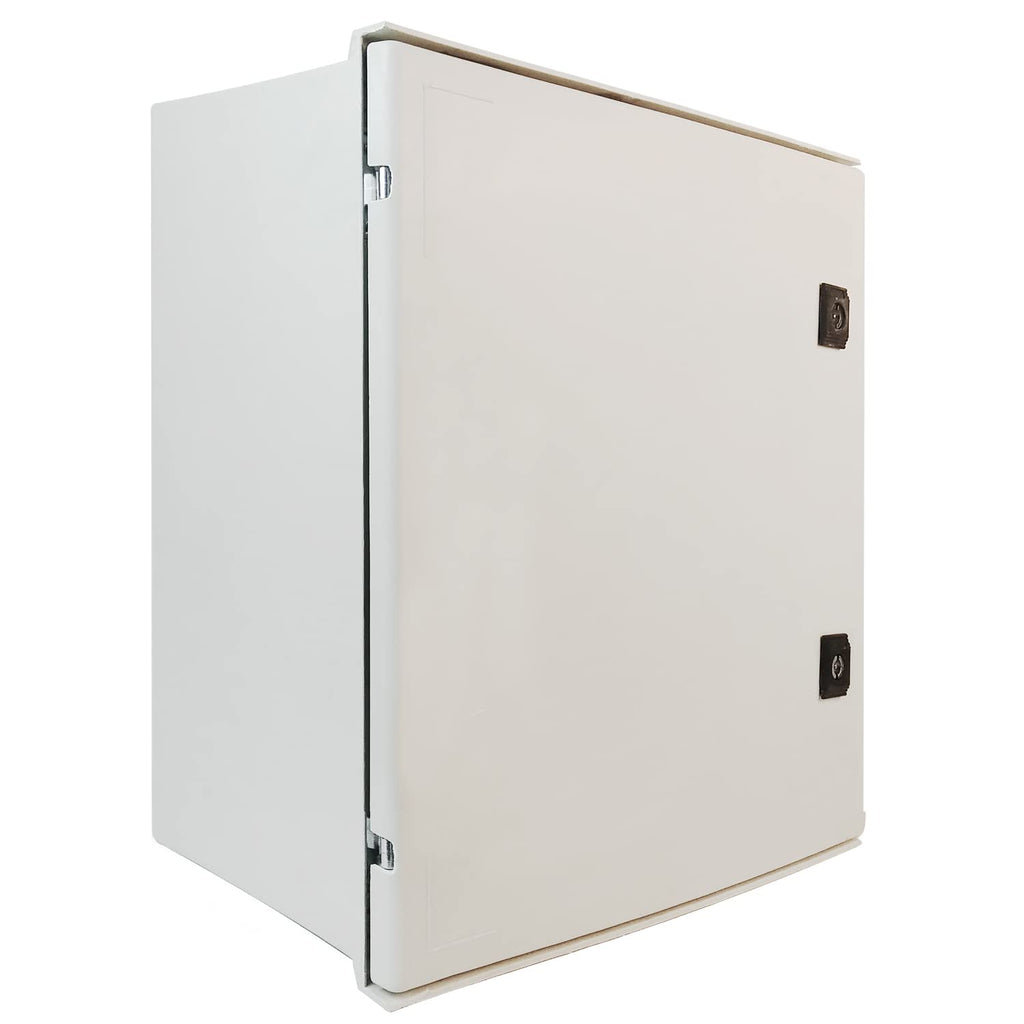 19.7×15.7×7.9 Fiberglass IP65 Weatherproof Wall-Mounted Electrical Enclosure Box P693204