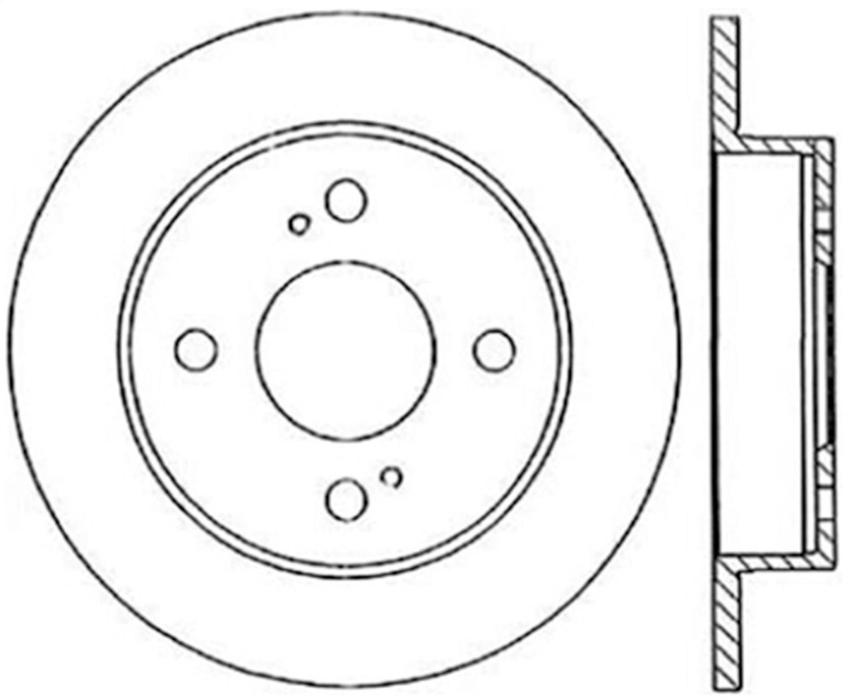 Drilled Sport Brake Rotor S9985