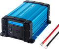 600 Watt Pure Sine Wave Power Inverter 12v to 110v DC to AC with USB and AC Outlet Z5882