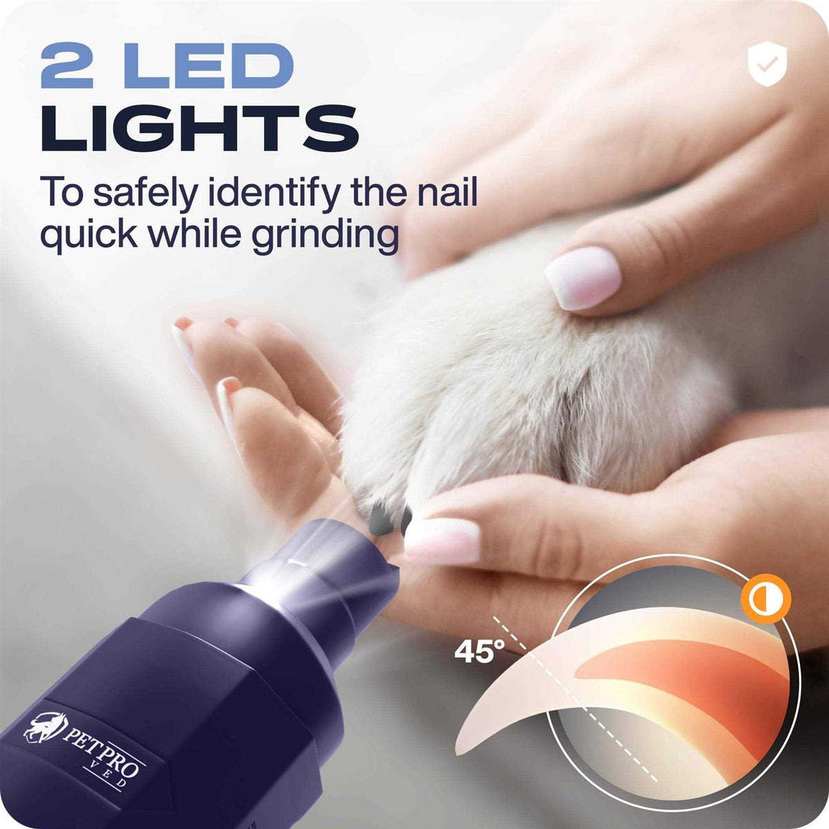 Silent Electric Dog Nail Grinder M9759