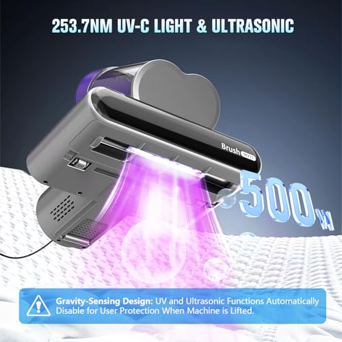 Mattress Vacuum Cleaner with UV-C Light, 16Kpa, 140°F Heat, Corded N34294