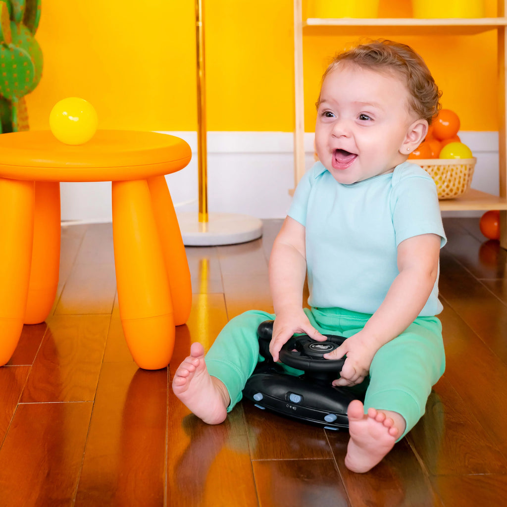 Blue Grey Baby Activity Walker B983914