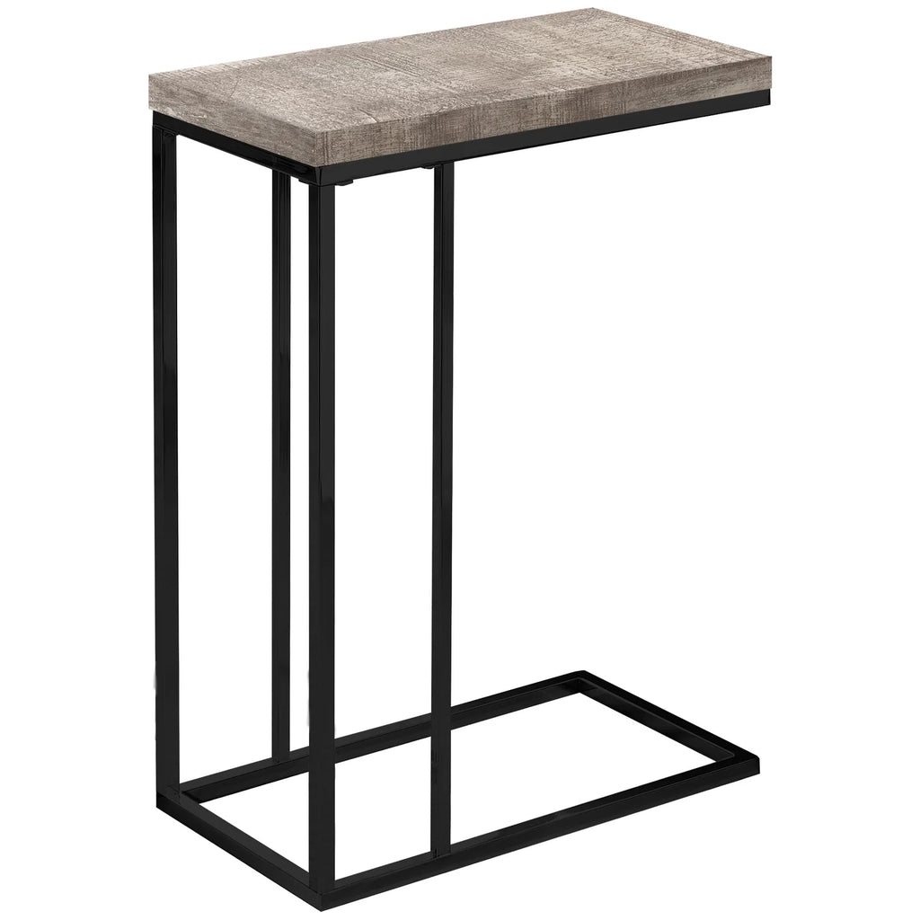 C-shaped Metal Accent Table J889