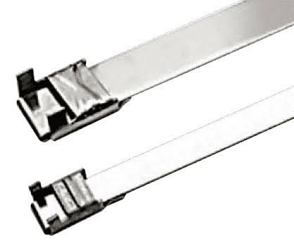 100 Pieces Steel Band-Fast with Clip B1881