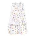 100% Cotton 3-Way Adjustable Wearable Blanket TOG 1.5 Baby Blue Newborn 0-3 Months K6752