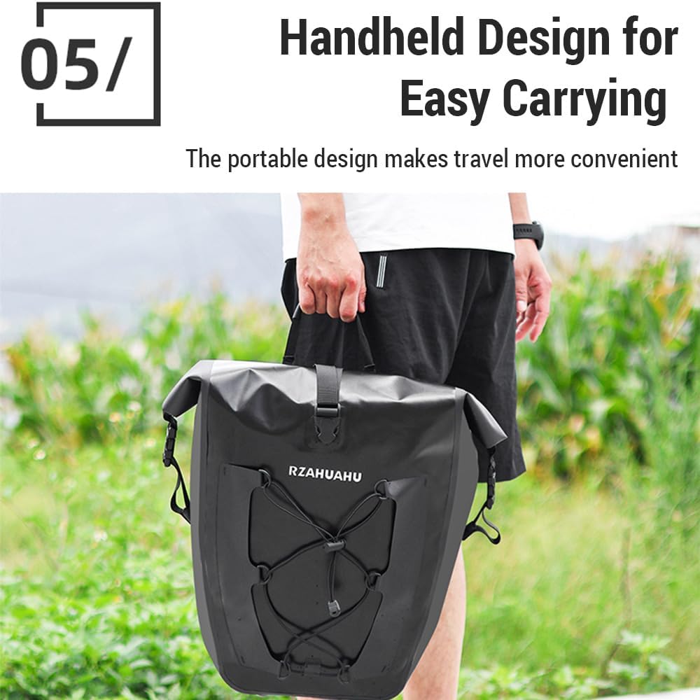 32L Waterproof Bike Pannier Bag I62944