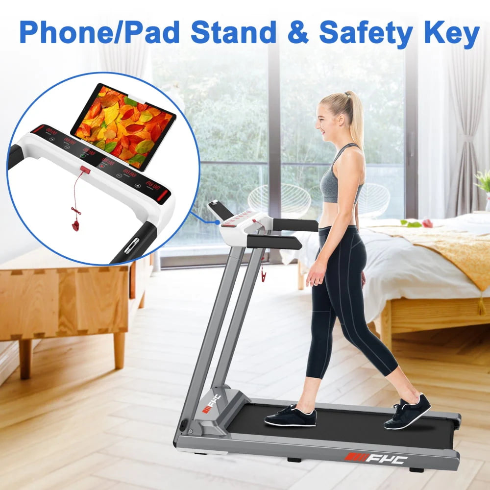 2 in 1 Folding Treadmill with Dual Display A870