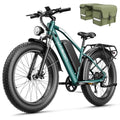 Electric Bike with 1500W Peak Motor, 48V 15Ah Battery, 26'' x 4'' Fat Tire U1809