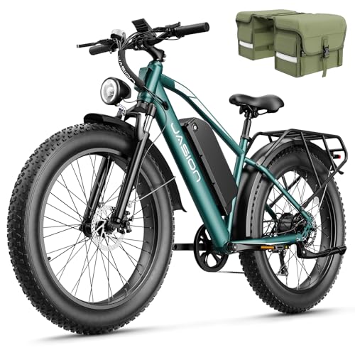Electric Bike with 1500W Peak Motor, 48V 15Ah Battery, 26'' x 4'' Fat Tire U1809