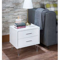 White Night Table Z173050