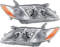 Toyota Camry Headlight 2007 2008 2009 Pair Driver and Passenger Side E929