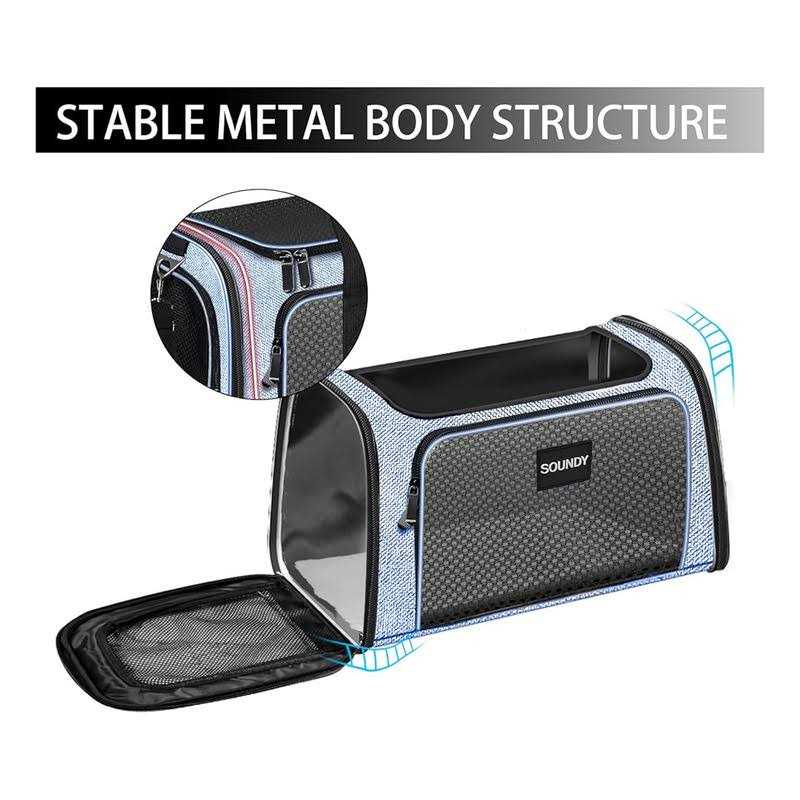Soft Sided Collapsible Pet Carrier I95920