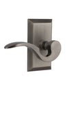 Manor Passage Door Lever Set - Antique Pewter H746438