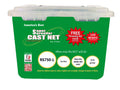 Cast Net, Clear, 4' radius, 3/8" mesh, 3/4 Lb wts T2719