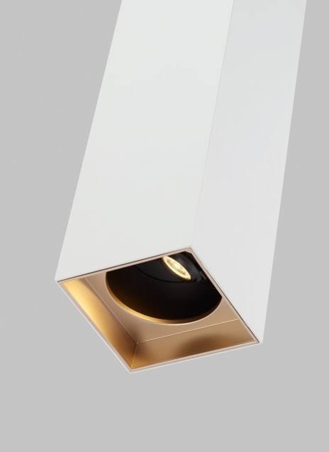 Matte Black LED Flush Mount V924680