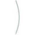 Offset Segment Shape Door Pull with Back to Back Mounting, Bright Brass C1825