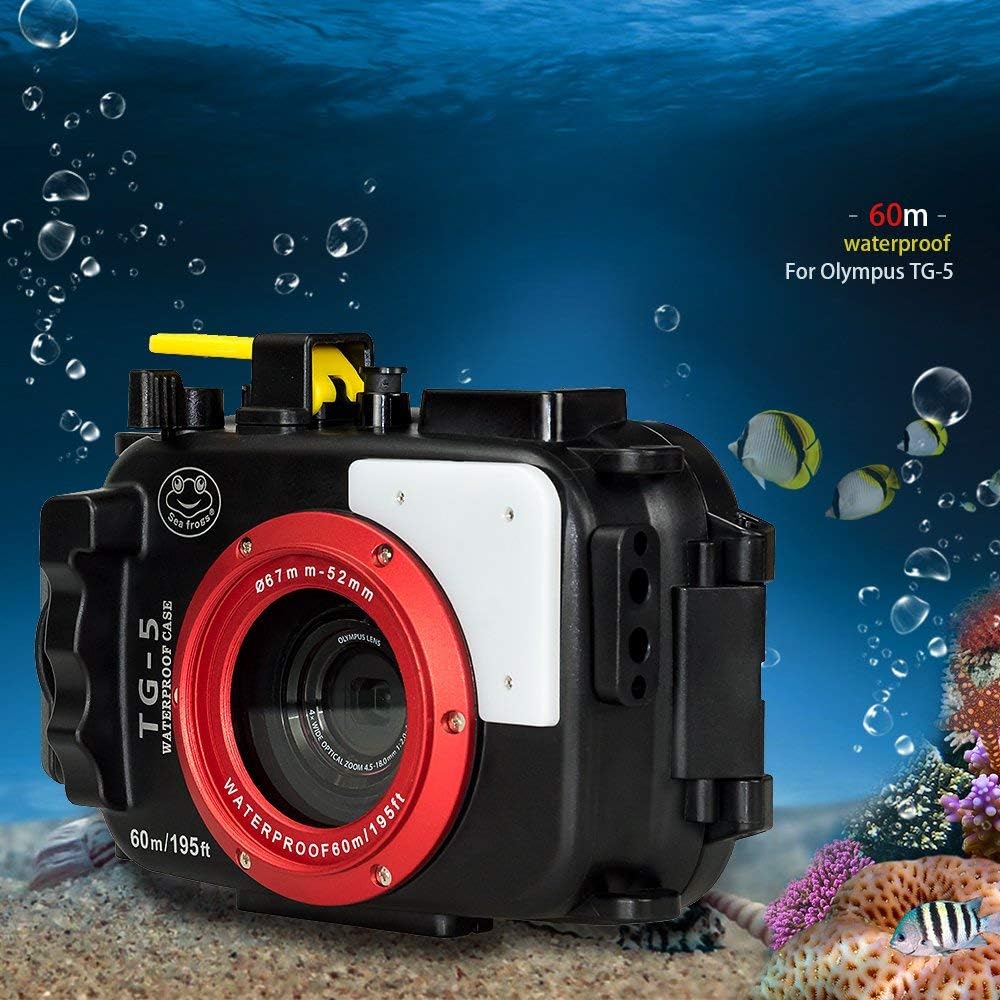 Waterproof Underwater Diving Housing Case for Olympus TG-5 Cameras K512730