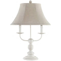 White 3-Light Table Lamp F610