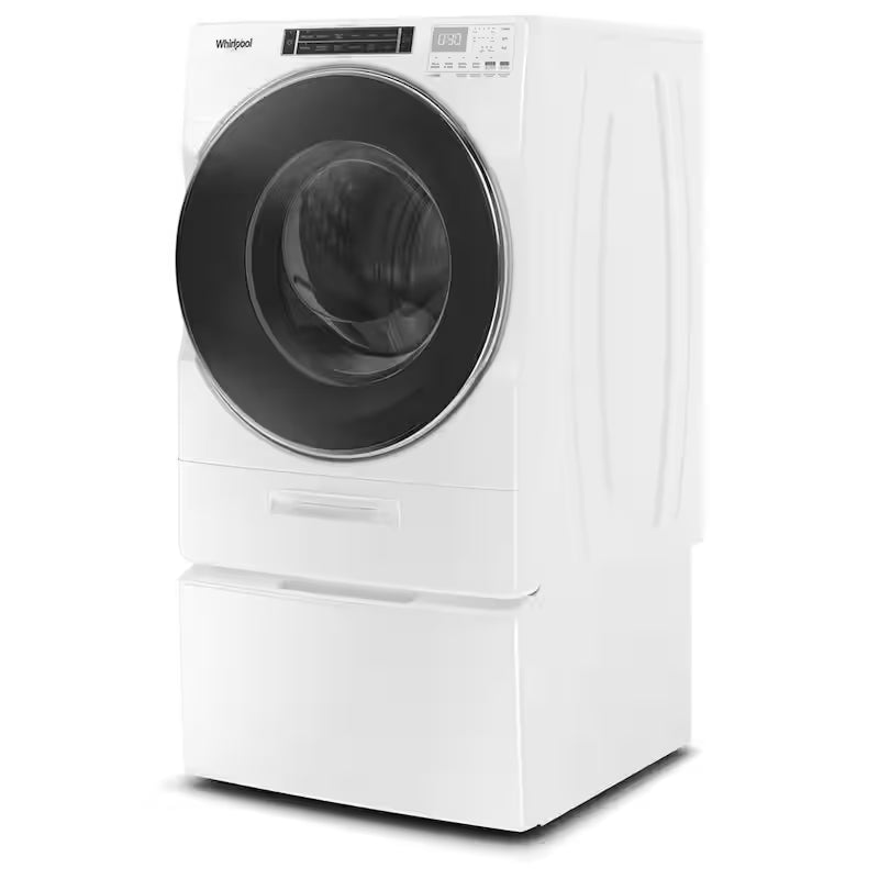 White Stackable Front Load Washing Machine Q744