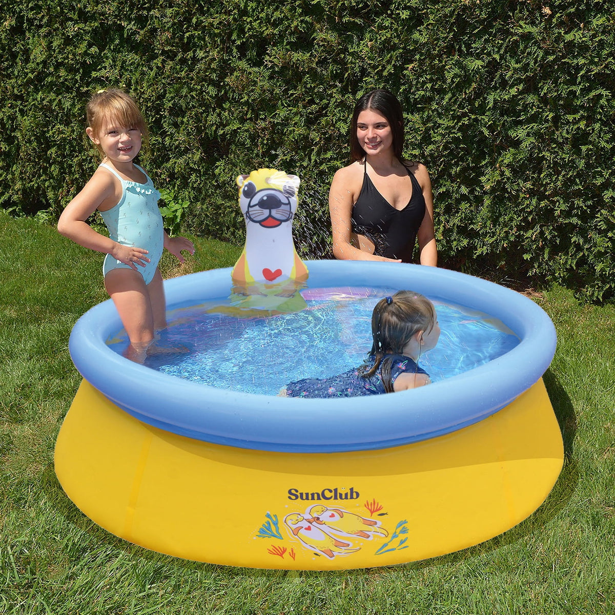 Inflatable Above Ground Kids Swimming Pool O410