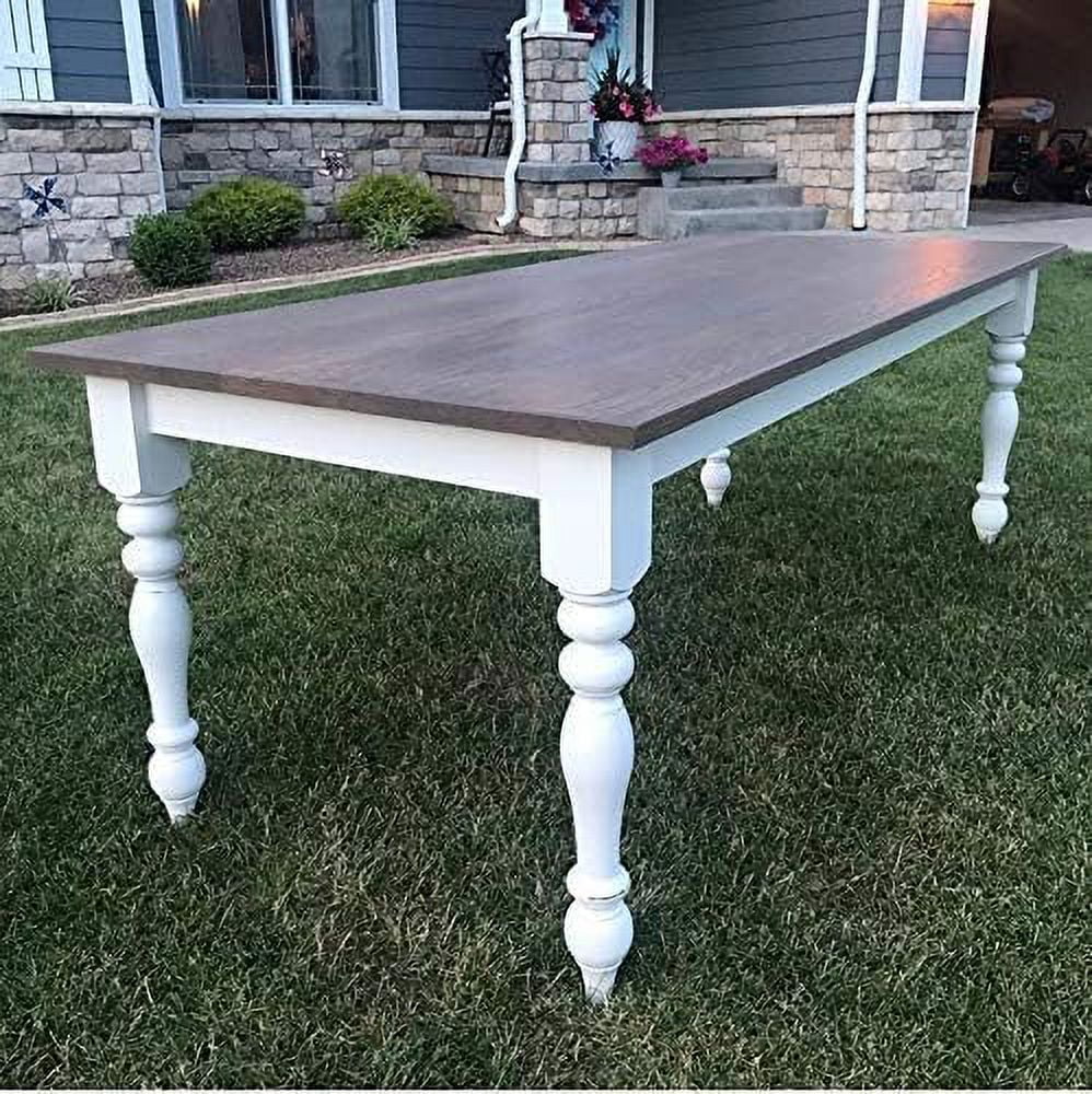 Unfinished Turned Table Legs Set Of 4 U72047