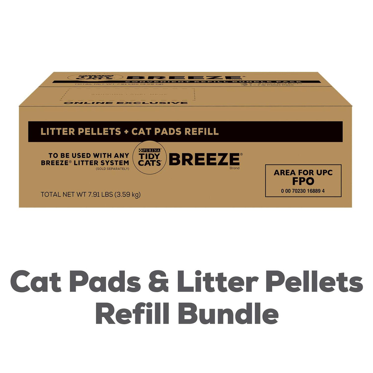 Cat Pads & Litter Pellets Bundle Pack H900066