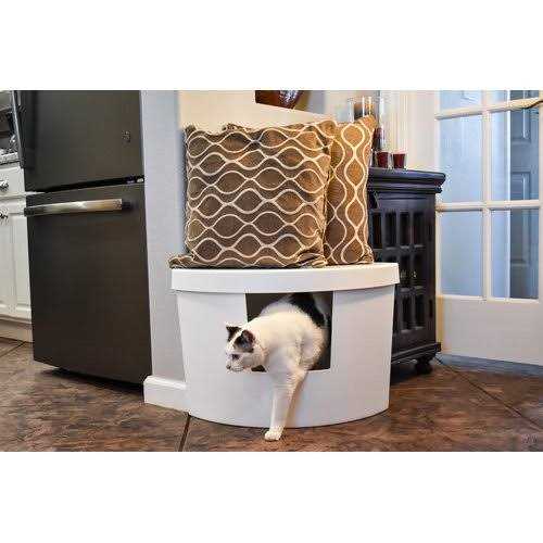 Plastic Enclosed Litter Box Q113714