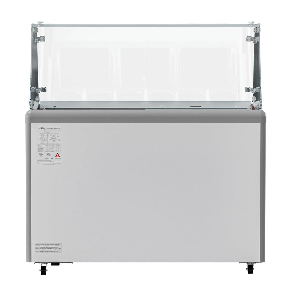 Gelato Dipping Cabinet Display Freezer with Sliding Glass Door and Sneeze Guard 13 cu. ft. R447264